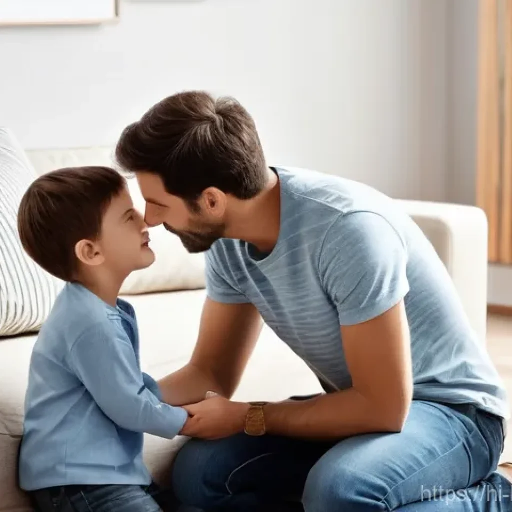 헤이지니의 어린이 상담 콘텐츠 - **Prompt for Understanding Children's Emotions and Communication:**
"A heartwarming and intimate...