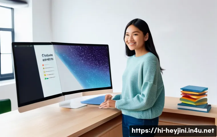 헤이지니의 주제별 콘텐츠 구분 - **Prompt:** A young, professional female content creator, dressed in a stylish yet modest sweater an...